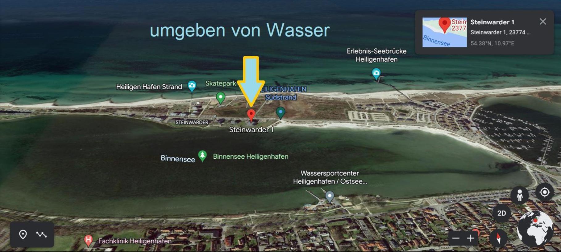 Wasserblick, In 3 Min Am Strand هايليغنهافن المظهر الخارجي الصورة